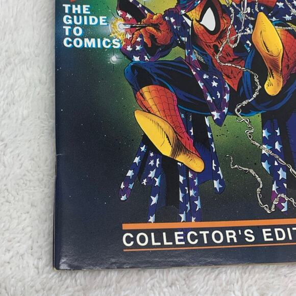 Wizard Guide to Comics Magazine Issue 1 Sept 1991 McFarlane Spider-Man Poster - Picture 3 of 16